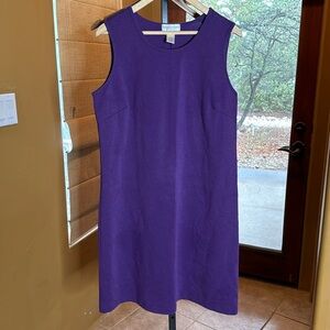 Draper’s and Damon’s Petites Purple Sleeveless Knee Length Dress Size PL